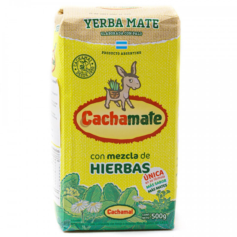 Cachamate Hierbas Amarillo 500g