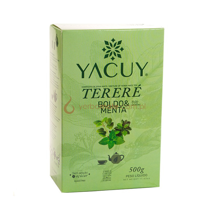 Yacuy Terere Boldo Menta 500g