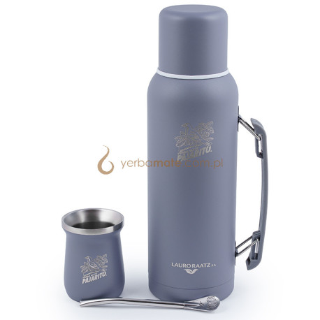 Termos 1l Matero Bombilla Gray