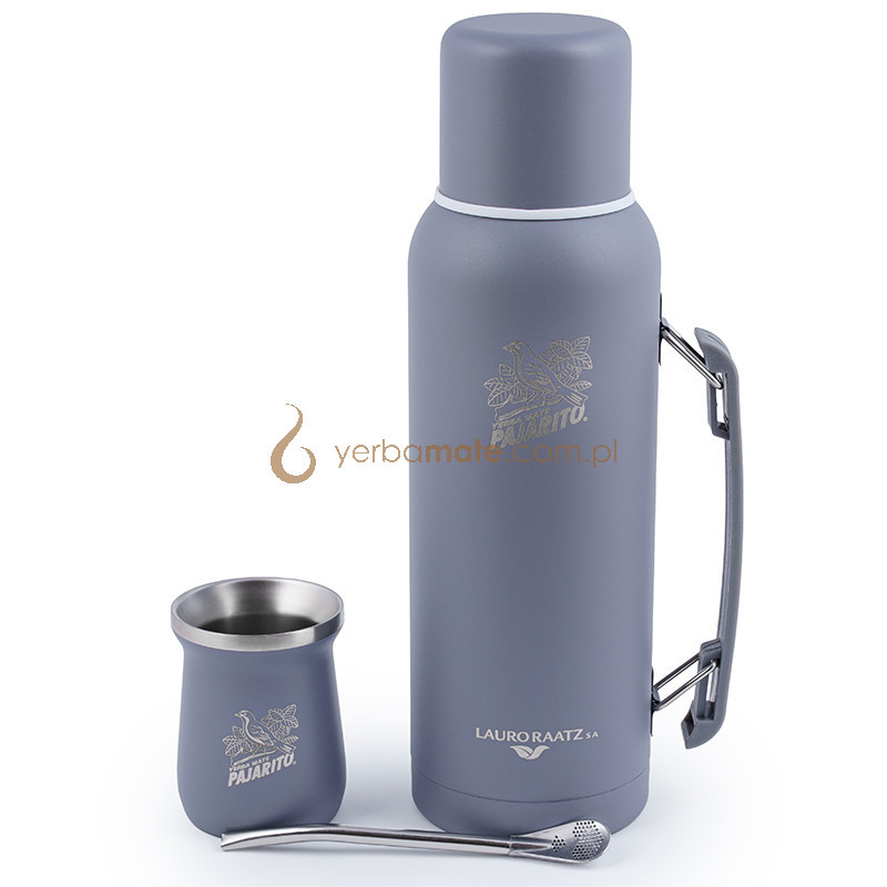 Termos 1l Matero Bombilla Gray