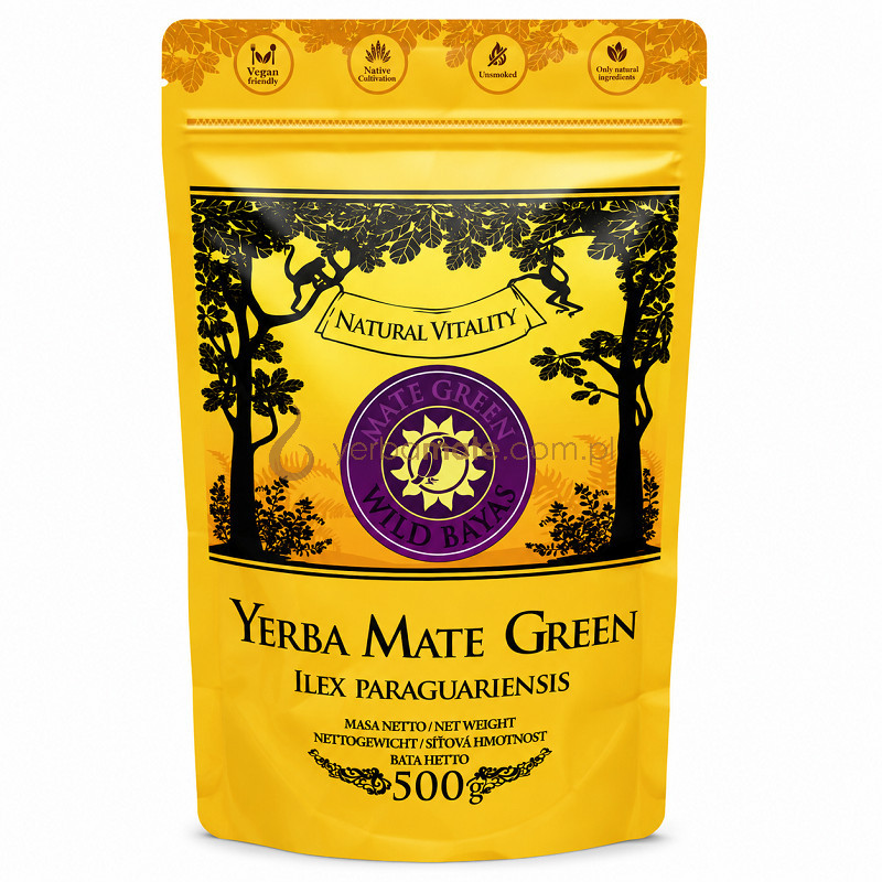 Mate Green Wild Bayas Jagoda 500g